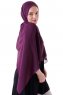 Hadise - Donkerpaars Chiffon Hijab