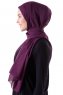 Hadise - Donkerpaars Chiffon Hijab