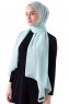 Hadise - Licht Groen Chiffon Hijab