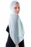 Hadise - Licht Groen Chiffon Hijab