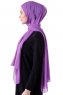 Hadise - Purper Chiffon Hijab