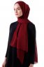Hadise - Donker Bordeaux Chiffon Hijab