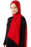 Hadise - Rood Chiffon Hijab