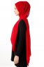Hadise - Rood Chiffon Hijab
