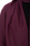 Esra - Donkerpaars Chiffon Hijab
