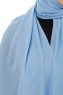 Esra - Lichtblauw Chiffon Hijab