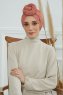 Amy - Zalm Katoen Turban