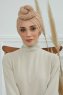 Amy - Sand Katoen Turban
