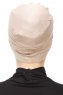 Stella - Taupe Katoen Turban