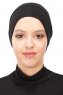 Stella - Zwart Katoen Turban