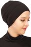 Stella - Zwart Katoen Turban