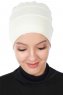 Stella - Creme Katoen Turban