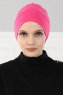 Stella - Fuchsia Katoen Turban