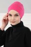 Stella - Fuchsia Katoen Turban