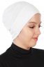 Stella - Wit Katoen Turban