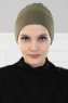 Stella - Khaki Katoen Turban