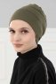 Stella - Khaki Katoen Turban