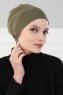Stella - Khaki Katoen Turban