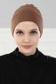 Stella - Caramel Katoen Turban