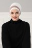 Elsa - Creme & Taupe Katoen Turban