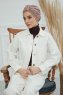 Laura - Taupe Katoen Turban
