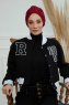 Laura - Bordeaux Katoen Turban