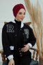 Laura - Bordeaux Katoen Turban