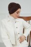Laura - Bruin Katoen Turban