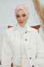 Laura - Oudroze Katoen Turban