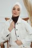 Laura - Creme Katoen Turban