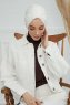 Laura - Creme Katoen Turban