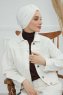 Laura - Creme Katoen Turban