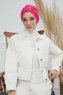 Laura - Fuchsia Katoen Turban