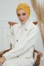 Laura - Mosterd Katoen Turban