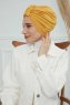 Laura - Mosterd Katoen Turban