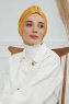 Laura - Mosterd Katoen Turban