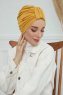 Laura - Mosterd Katoen Turban