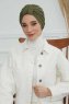 Laura - Khaki Katoen Turban