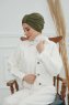 Laura - Khaki Katoen Turban