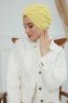 Laura - Geel Katoen Turban