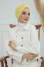 Laura - Geel Katoen Turban