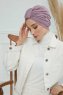 Laura - Lilac Katoen Turban