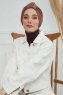 Laura - Caramel Katoen Turban