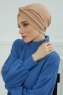 Astrid - Sand Katoen Turban
