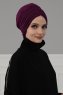 Wilma - Purper Katoen Turban - Ayse Turban