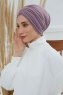 Wilma - Lilac Katoen Turban