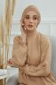 Wilma - Sand Katoen Turban