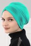 Linda - Turkoois Katoen Turban - Ayse Turban