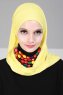 Rebecca - Geel Katoen Turban - Ayse Turban