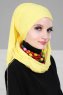 Rebecca - Geel Katoen Turban - Ayse Turban